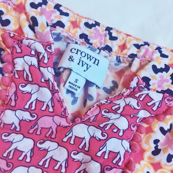 Crown & Ivy Girls Top Small - Picture 3 of 8